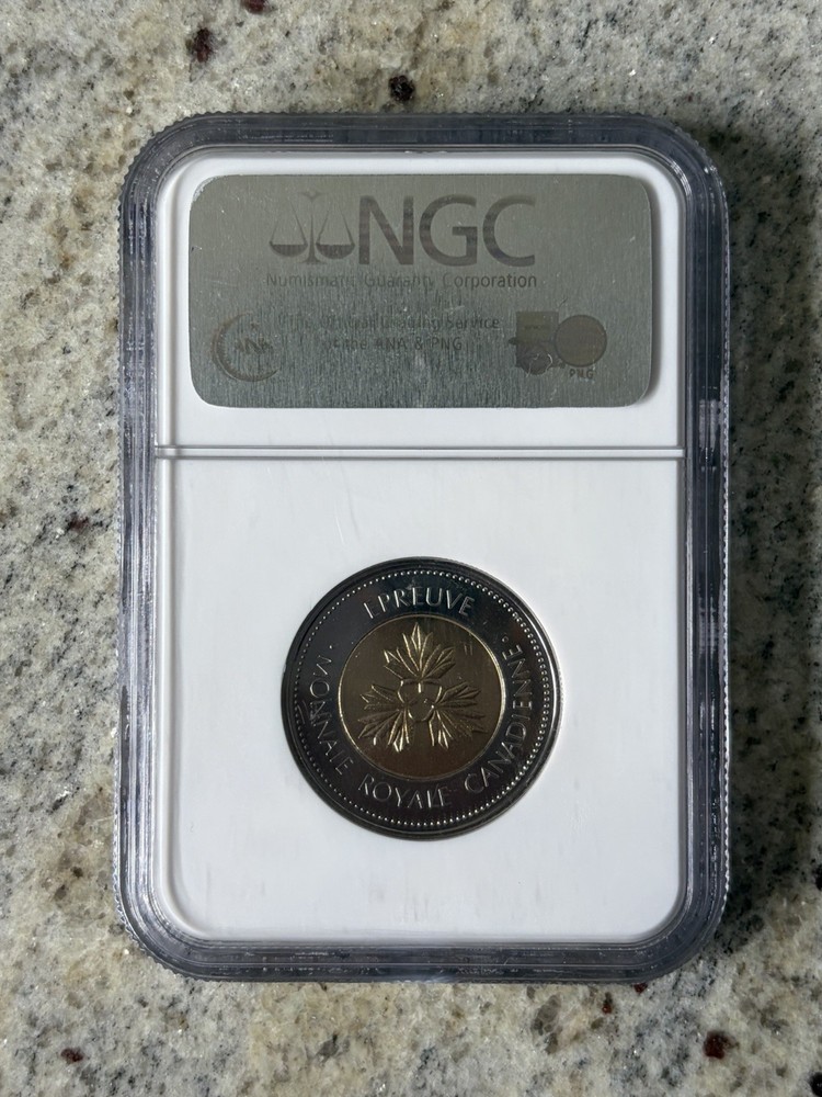 Canada 2004 $2 Test Token NGC SP 67