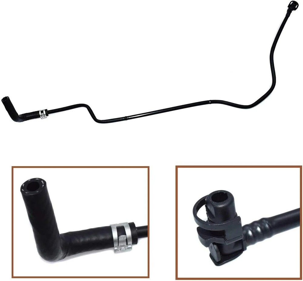 koxuyim Throttle Body Inlet Heater Hose, Heater Inlet Pipe Compatible with 2011-