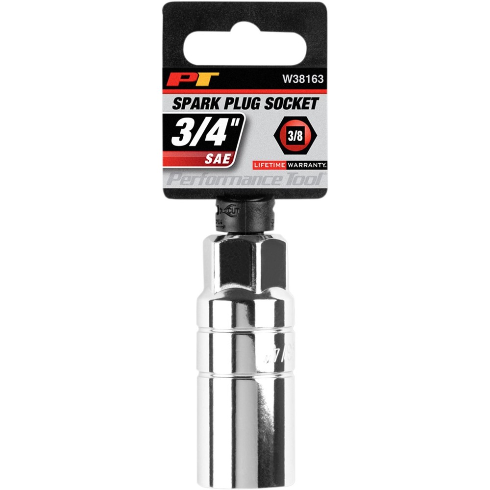 Performance Tool Spark/Plug Socket Tool 3/4" W38163