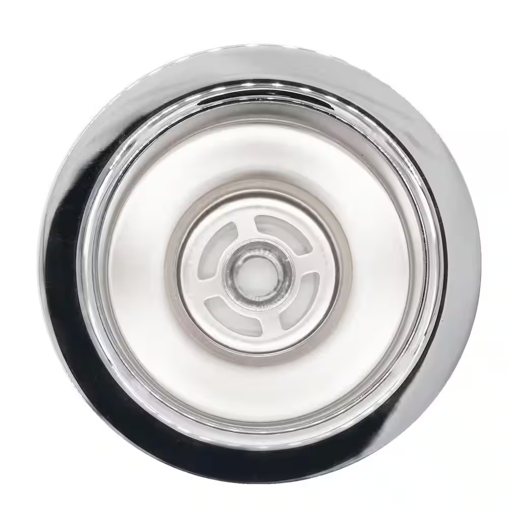 3-3/8 In. Brass Wing Nut Style Kitchen Sink Strainer