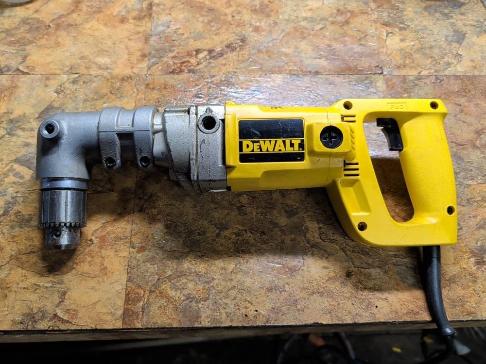 Dewalt DW120 1/2" Right Angle Drill with Case