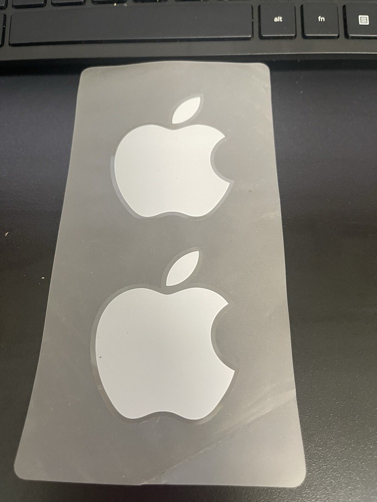 Apple Sticker White