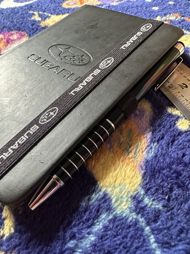 Subaru Pocket Notebook Pad with Pen
