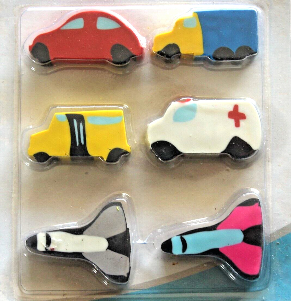 2 Packets of Novelty Erasers/Rubbers
