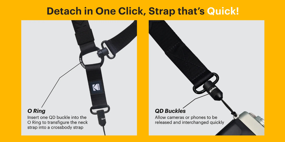 KODAK Multi-Purpose Camera Strap (Khaki)