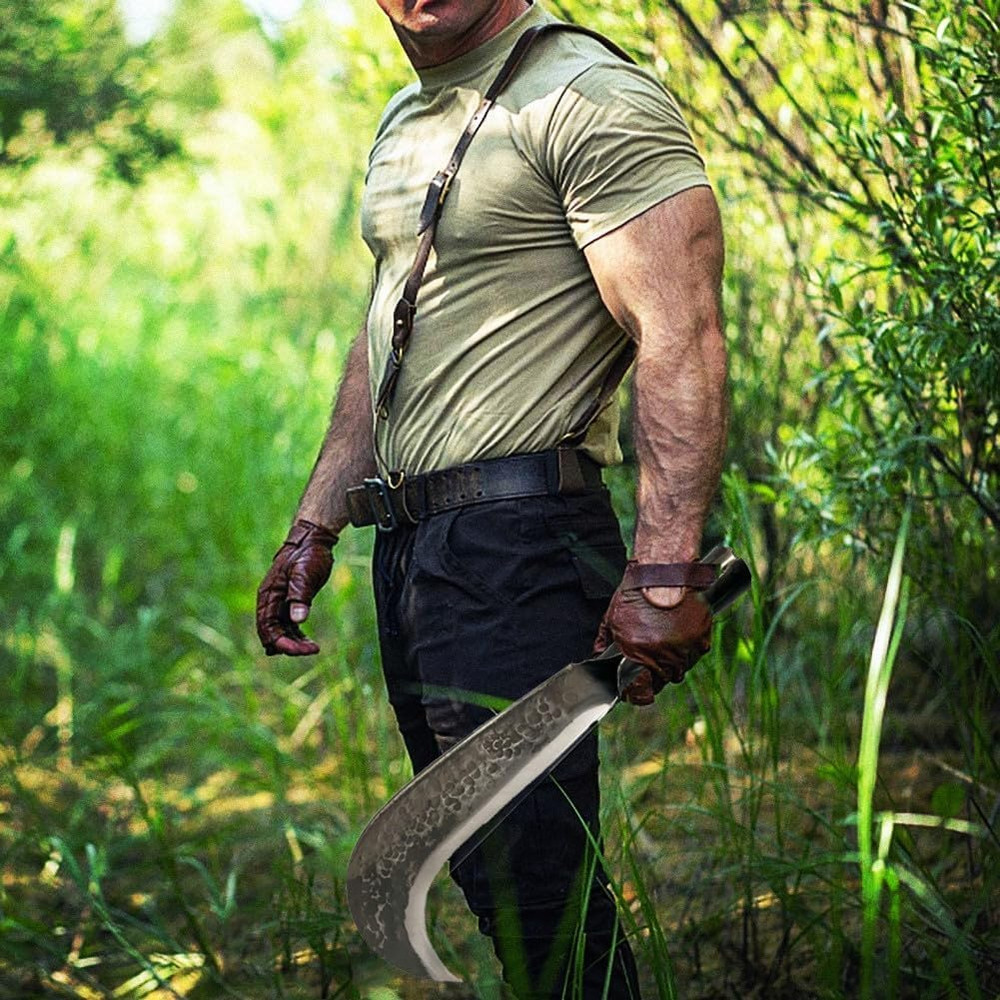 Machete Billhook Sickle Knife for Yard Work Machete for Cutting Trees Machetes S