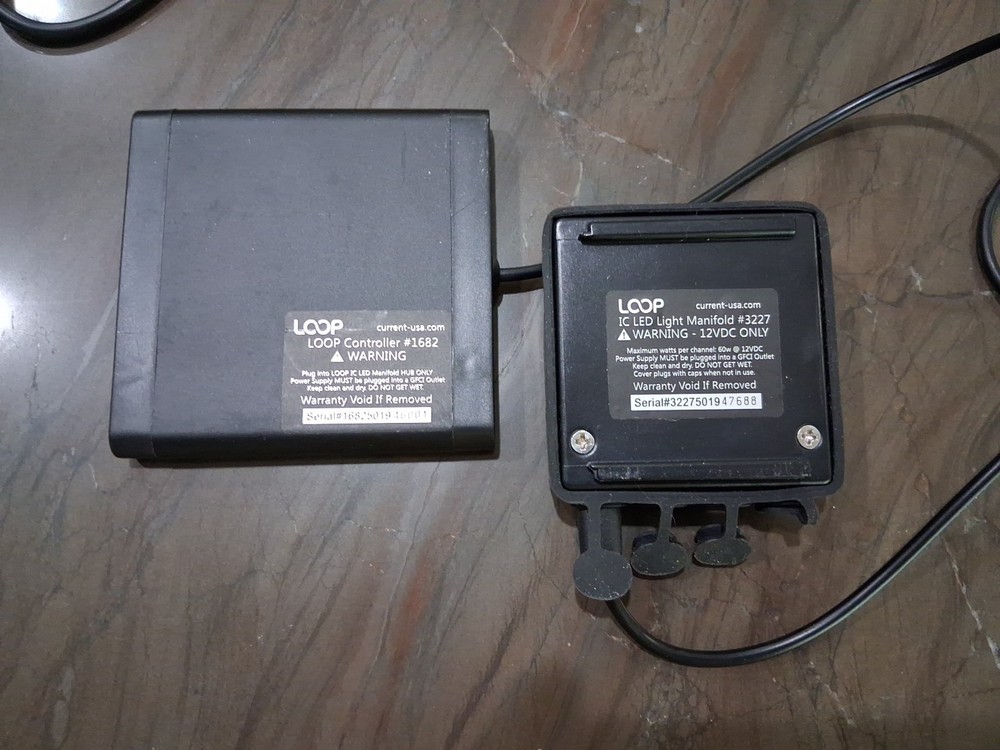 LOOP IC Controller with remote, IC LED Light Manifold Hub, LED Light