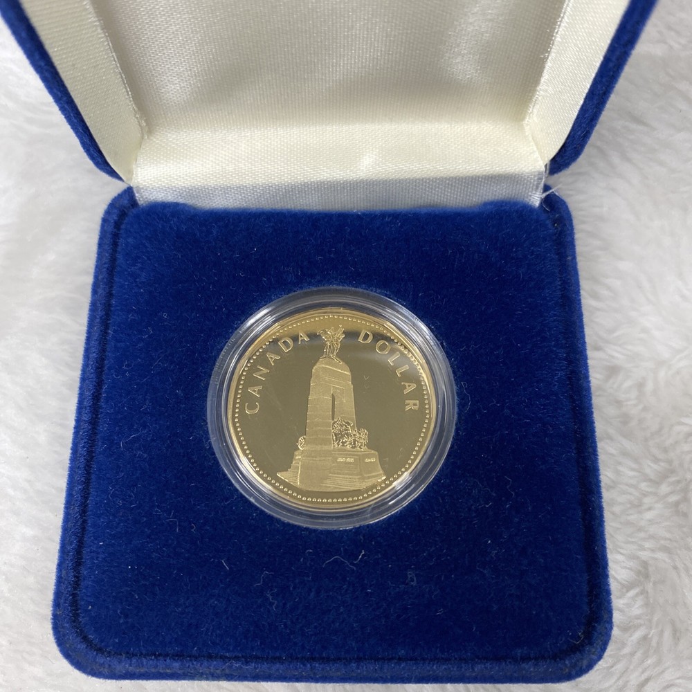 1994 Canada 1 Dollar Remembrance Proof - With Display Box