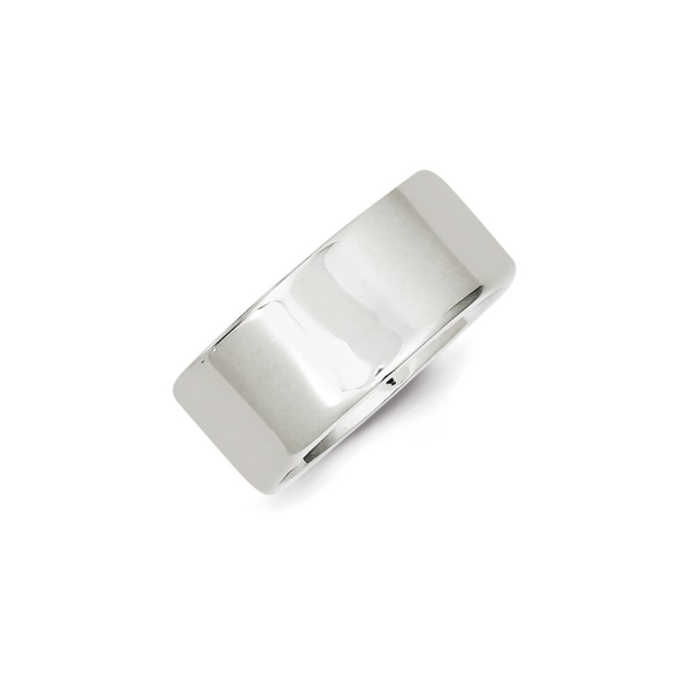 Sterling Silver 9mm Lightweight Flat Size 12 Band Ring