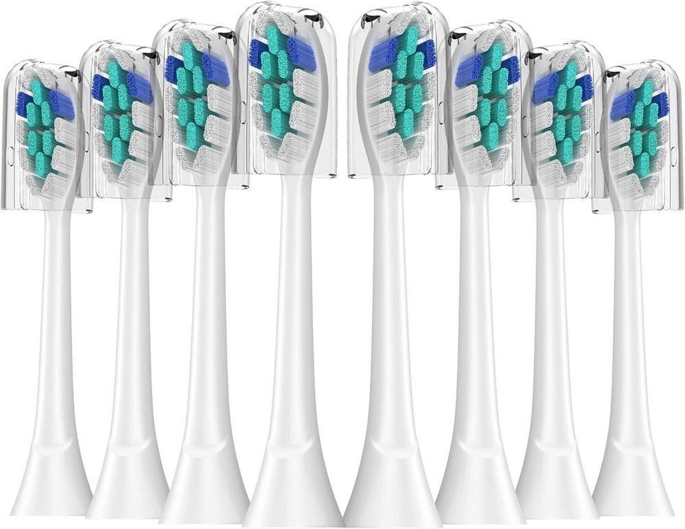 ‏Philips Sonicare Toothbrush Replacement Heads - 8 Pack