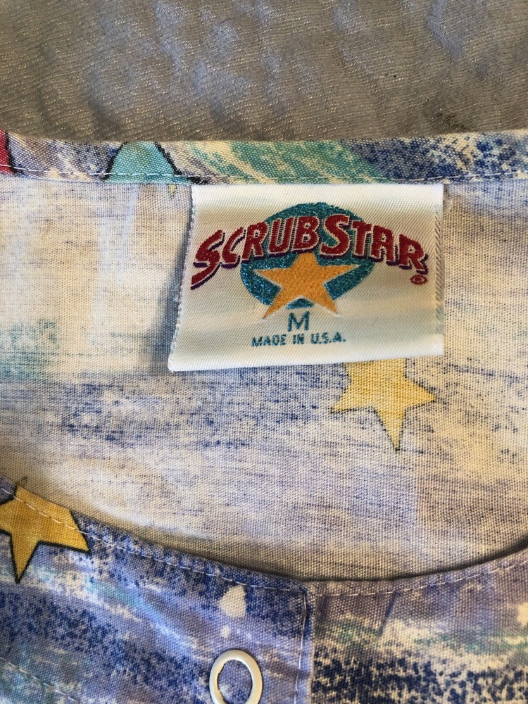 Woman’s Scrubstar Medium Long Sleeve Work Top