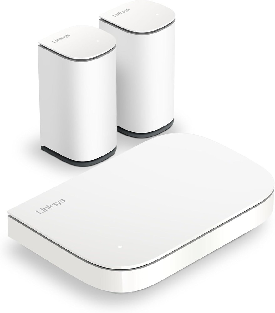 Linksys Multi-gig Micro Mesh WiFi 6 System Connect 100+Devices | Up to 5,000 Sq