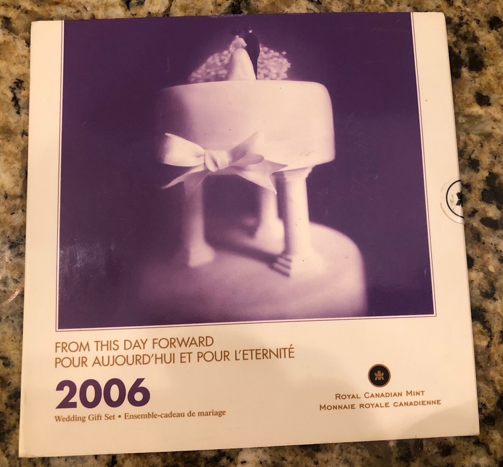 2006 Canada Wedding / Marriage Gift Coins Set - From This Day Forward  🇨🇦