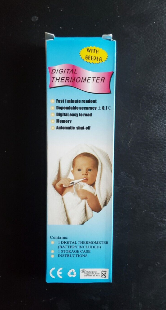 5 Count Lot Digital Thermometer with Beeper