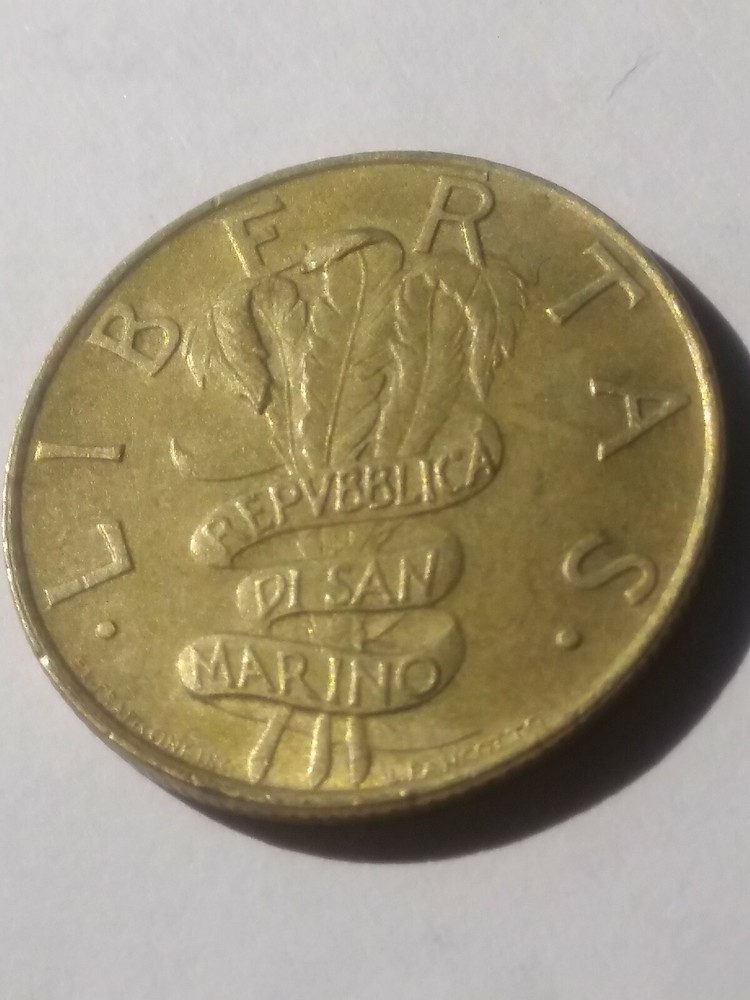 Lire 200 1995 San Marino