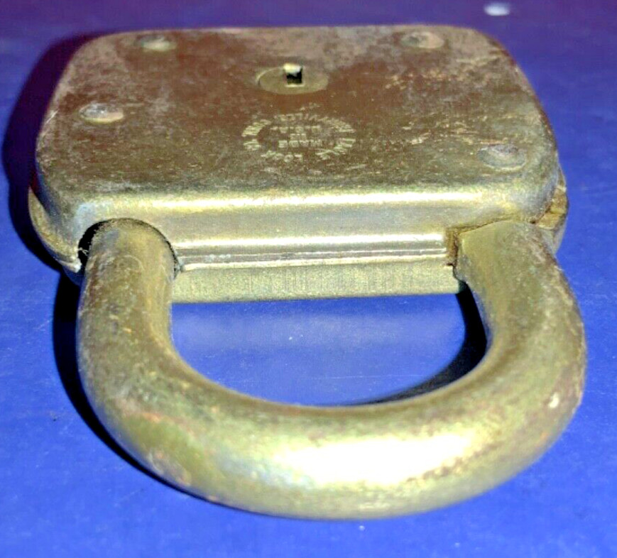Vintage Eagle Lock Co. 3” Lock - NO KEY - AS IS