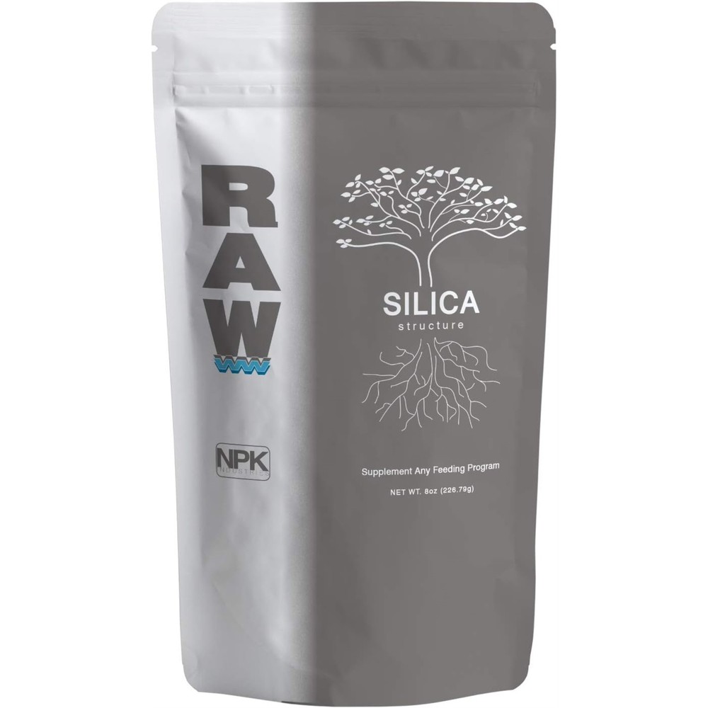 RAW Silica Structure Water-Soluble Fertilizer for Stem & Cell Wall Strength, 8oz