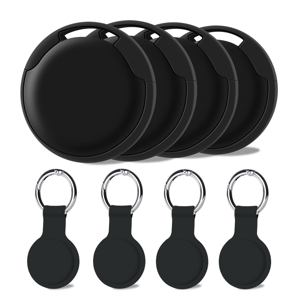 Air Tracker Tags-4Pack, Smart Bluetooth Tracker Tag, Works with Apple Find My...