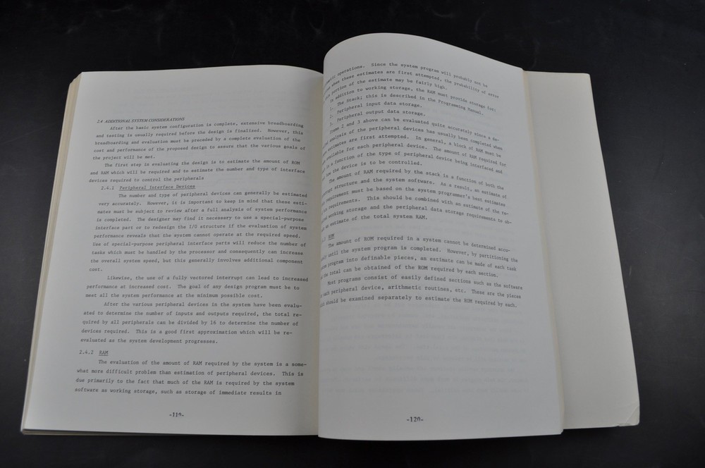MOS Technology Microcomputers Hardware Manual – Vintage Original Book 1976