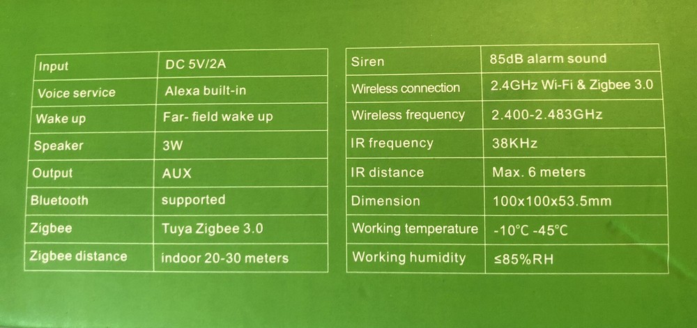 WOOX ZigBee R4060 Multi Functional Gateway Smart Home Device by Voice