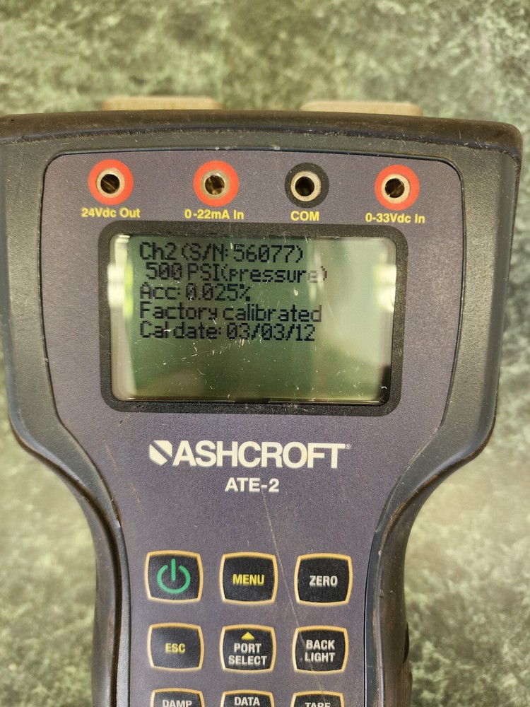 Ashcroft Hand Held Calibrator ATE-2