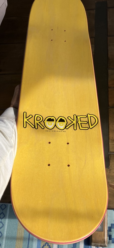Krooked Sweatpants Skateboard Deck Nos