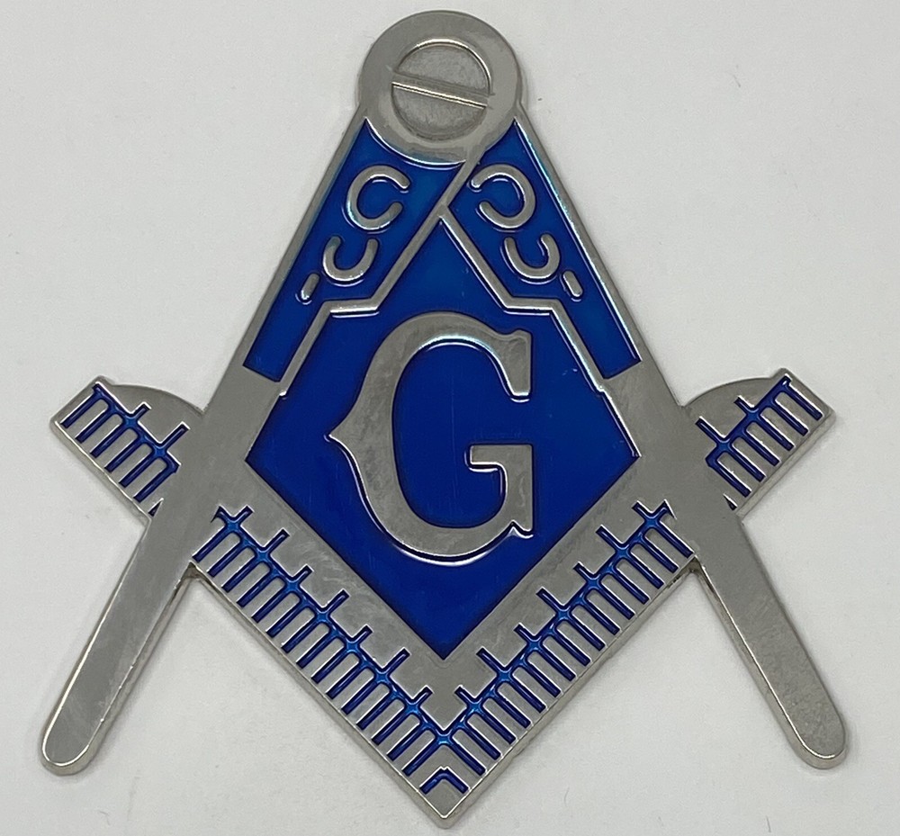 Special Edition Masonic Auto Emblem
