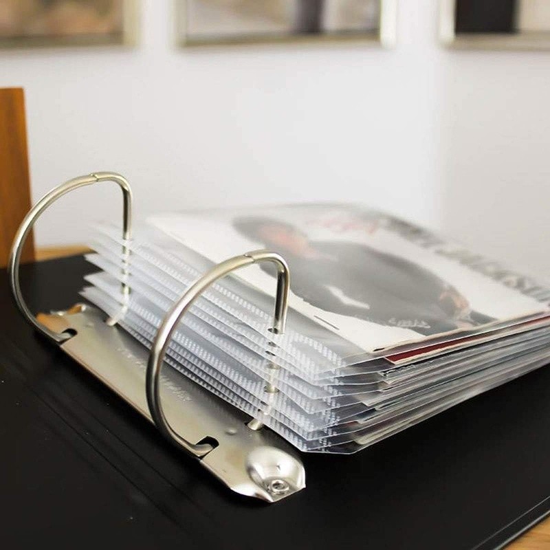 CD Storage Solution 100 Sleeves 2 Binders Polypropylene Dustproof Organizer New