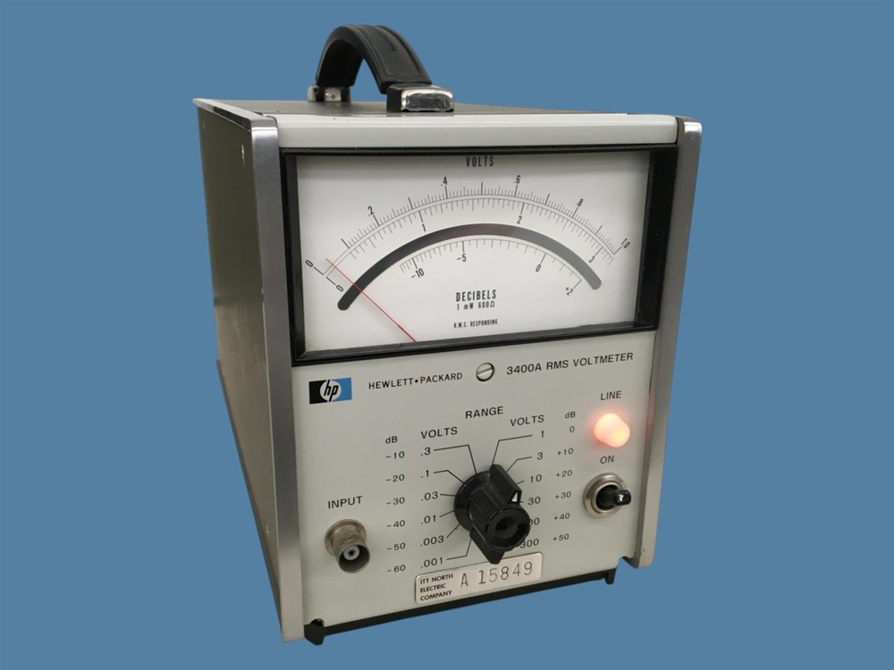 Hewlett-Packard 3400A RMS Voltmeter