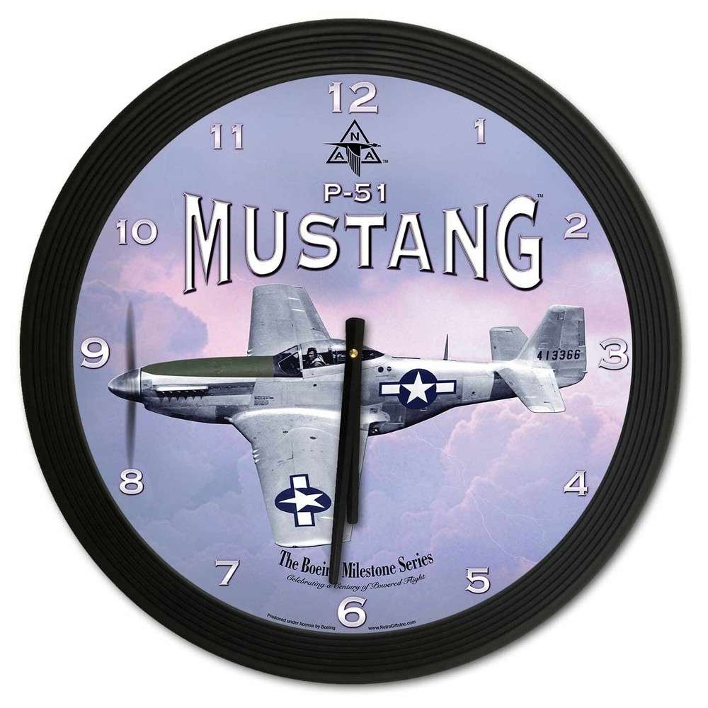 Milestone P-51 Clock