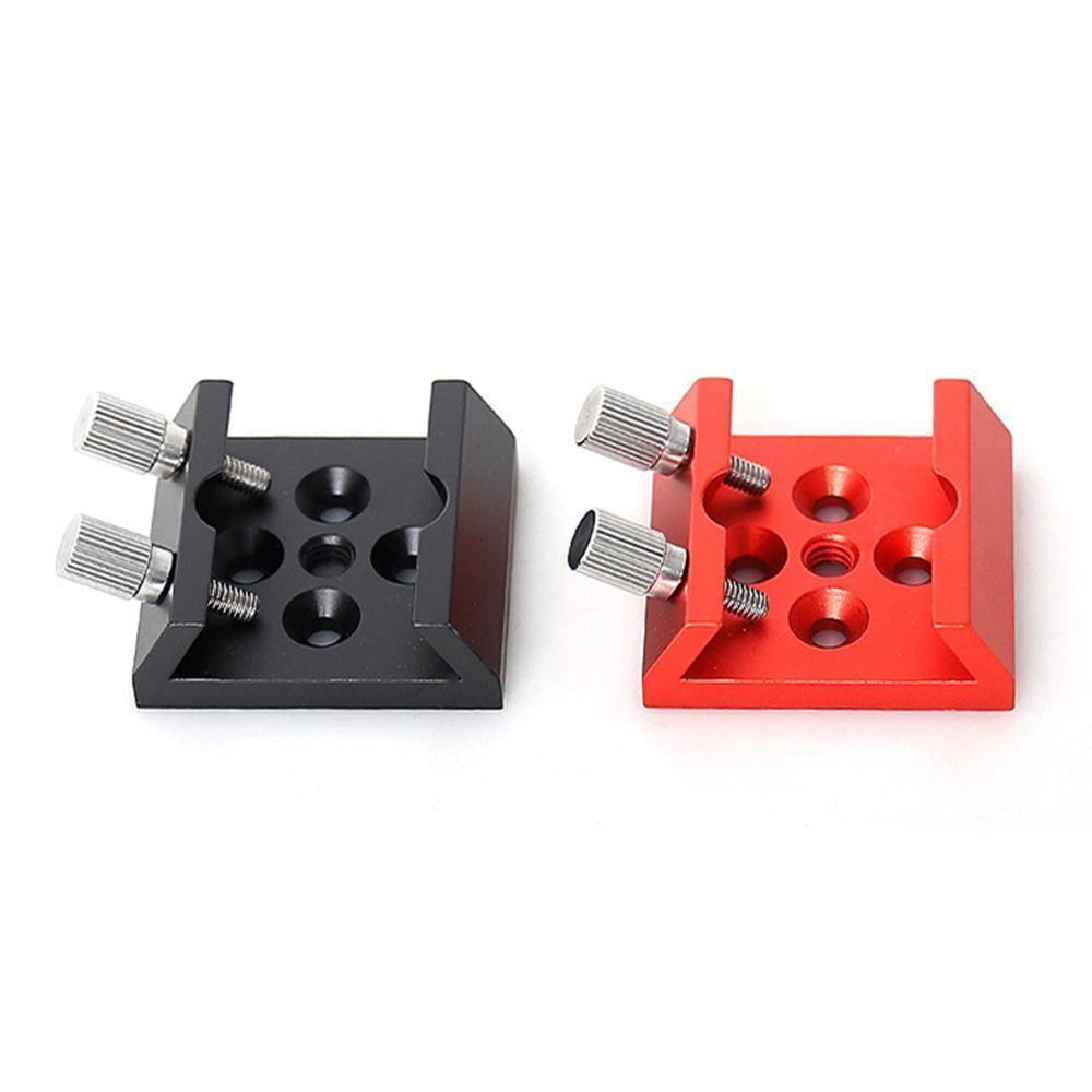 Finder Scope Base Dovetail Clamp Flat Bottom Guide Scope Mount w/ 1/4 Thread