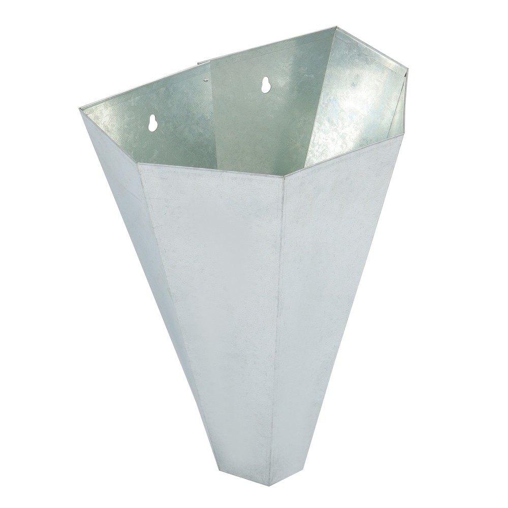 Medium Size Chicken Cone Galvanized Steel Poultry Restraining Cone 8 lbs