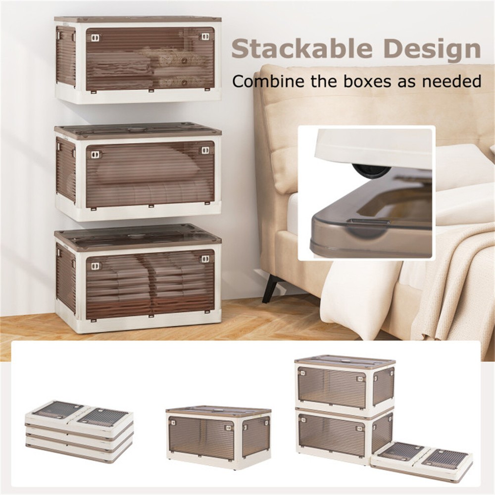 3-Pack Stackable Storage Bins 23.5 " X 16.5 " X 13.5 "