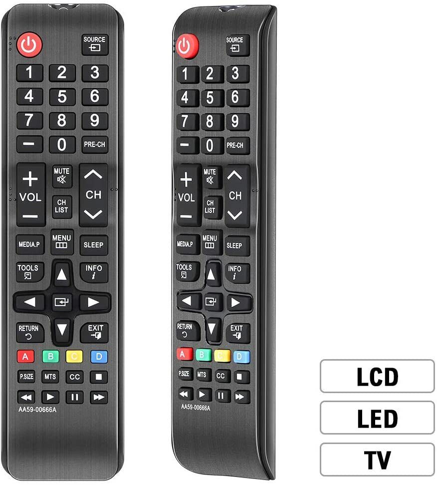 AA59-00666A Replace Remote Control for Samsung LCD LED TV