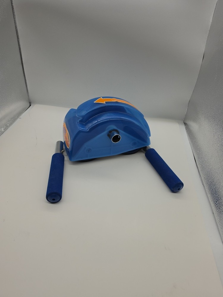 Original Ab Slide Abdominal Roller Workout Exercise Machine Blue Vintage