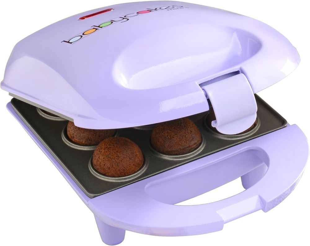 Mini Cake Pop Maker Non-Stick Makes 9 Recipes Included