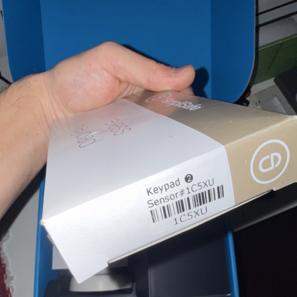 SimpliSafe Protect Wireless Security System Keypad Motion Remote- incomplete kit