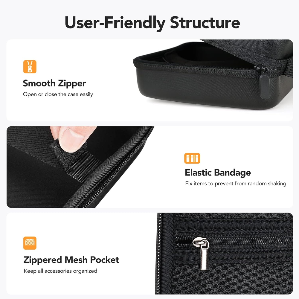 Original Endoscope Case, Wireless Borescope Carrying Bag Wifi & USB Scope Camera