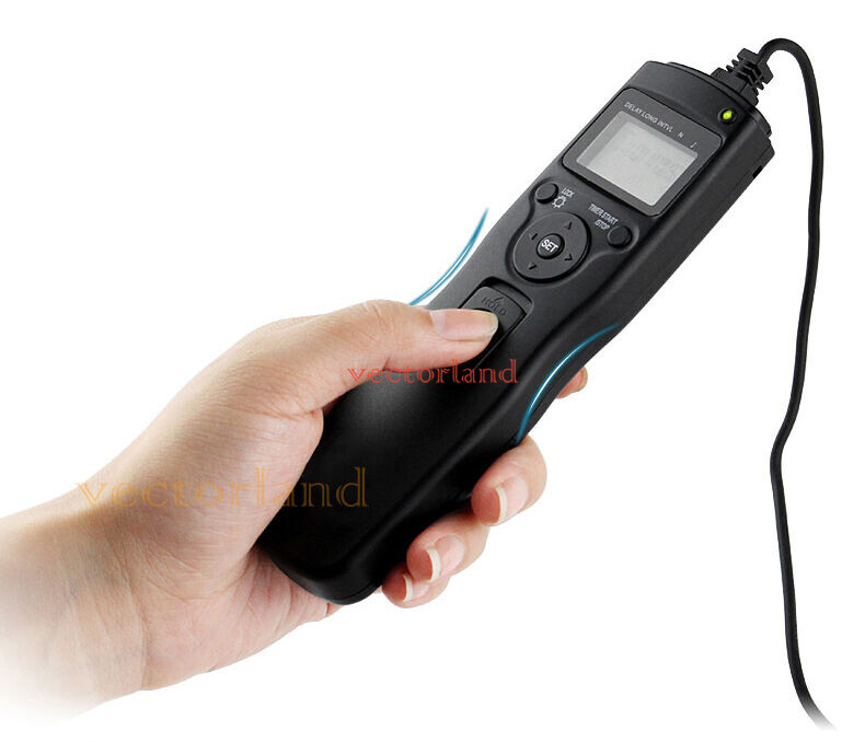 Timer Remote control intervalometer for Canon EOS 6D 7D 5D 50D 40D 30D Camera
