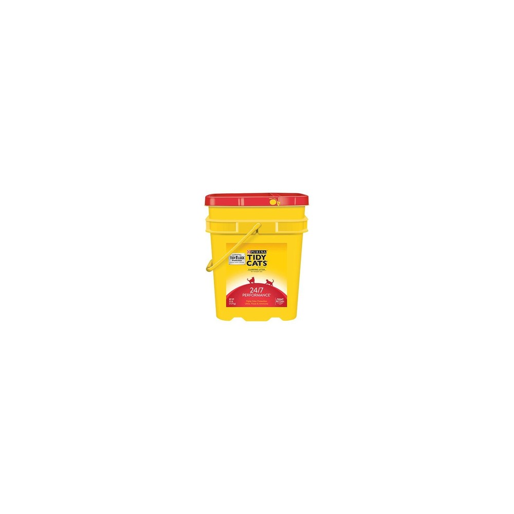 Tidy Cats 01669 Cat Litter, 24/7 Performance Odor Control, 35 Lbs. - Quantity 1
