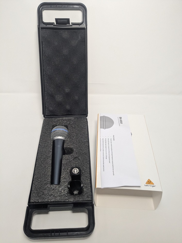 Behringer BA 85A Dynamic Super Cardioid Handheld Microphone