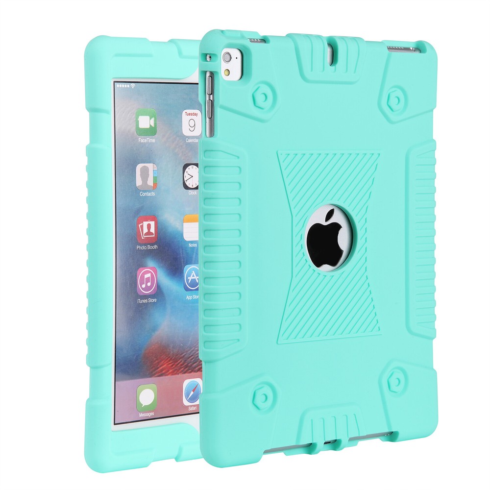 For iPad 6th Generation 9.7 2018 Shockproof Slim Soft Case+Screen Protector Film