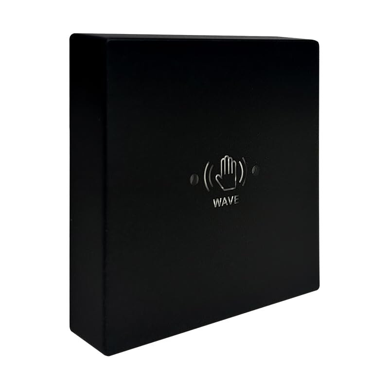 Black Touchless Door Switch for Automatic Door Opener Sensor Distance Adjustable