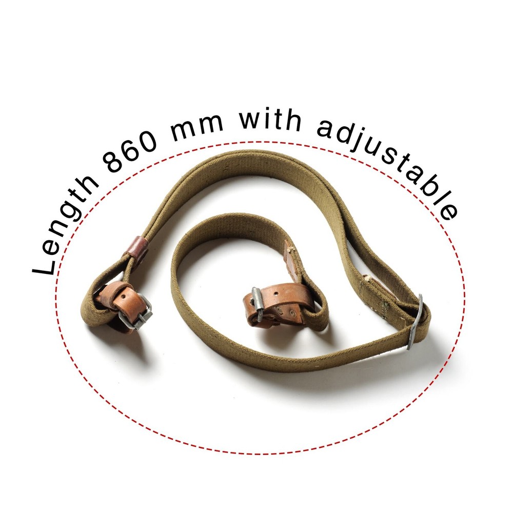 Army adjustable webbing belt for reenactment