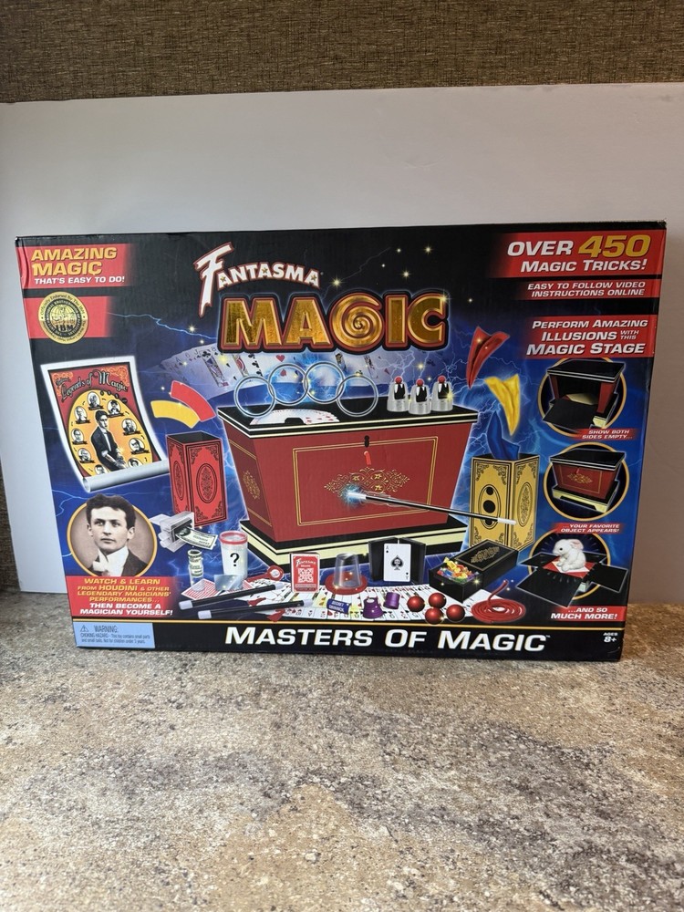 Fantasma Magic Masters Of Magic Set 450 Tricks Includes Magic Stage & Accessorie