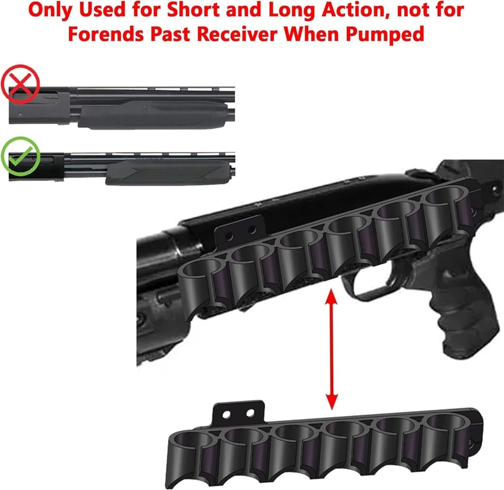 Gotical Receiver Mounted Shell Carrier Side