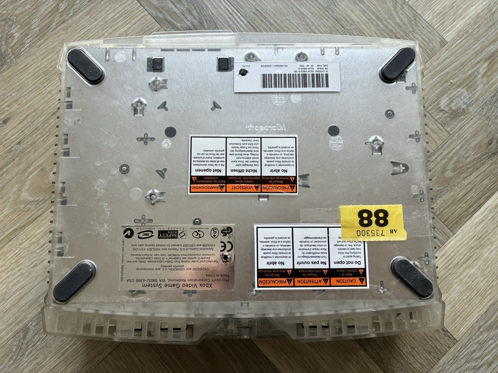 Original Crystal Xbox & DVD bezel Case