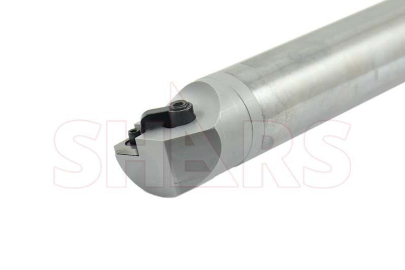 1-1/2" LH MCLNL Coolant Thru Indexable Solid Carbide Boring Bar CNMG R]