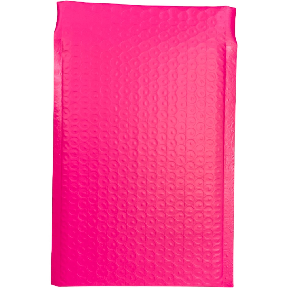 800 4" x 8" Pink Poly Bubble Mailers Self Seal Envelopes