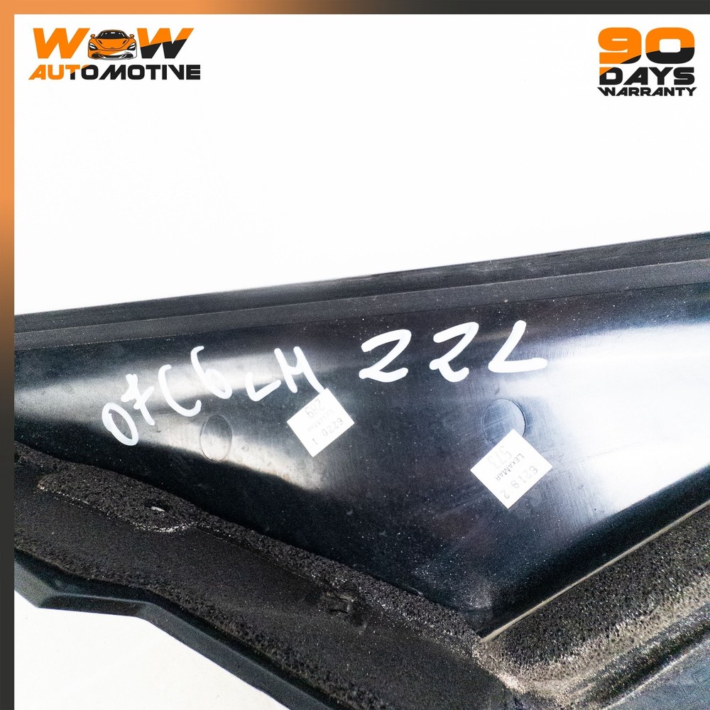 05-13 CHEVROLET CORVETTE C6 FRONT LEFT DRIVER SIDE DOOR WINDOW FRAME APPLIQUE OE